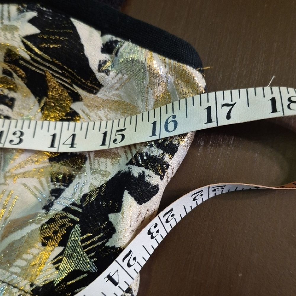 Louis Vuitton Silk Cocktail Dress Sz.38.(sz.6). Cashmere Straps. - Picture 5 of 17